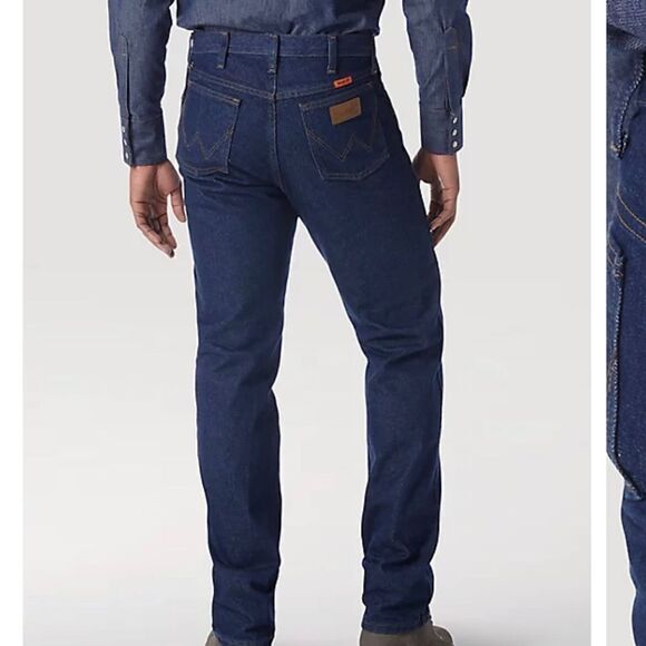 Wrangler new with tags fire retardant denim jeans, size 38/36‎ - Picture 1 of 10